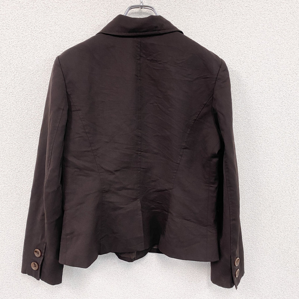 00s　PENDELTON　ペンドルトン　ウールテーラードジャケット　ヴィンテージ　茶色　ブラウン　14サイズ