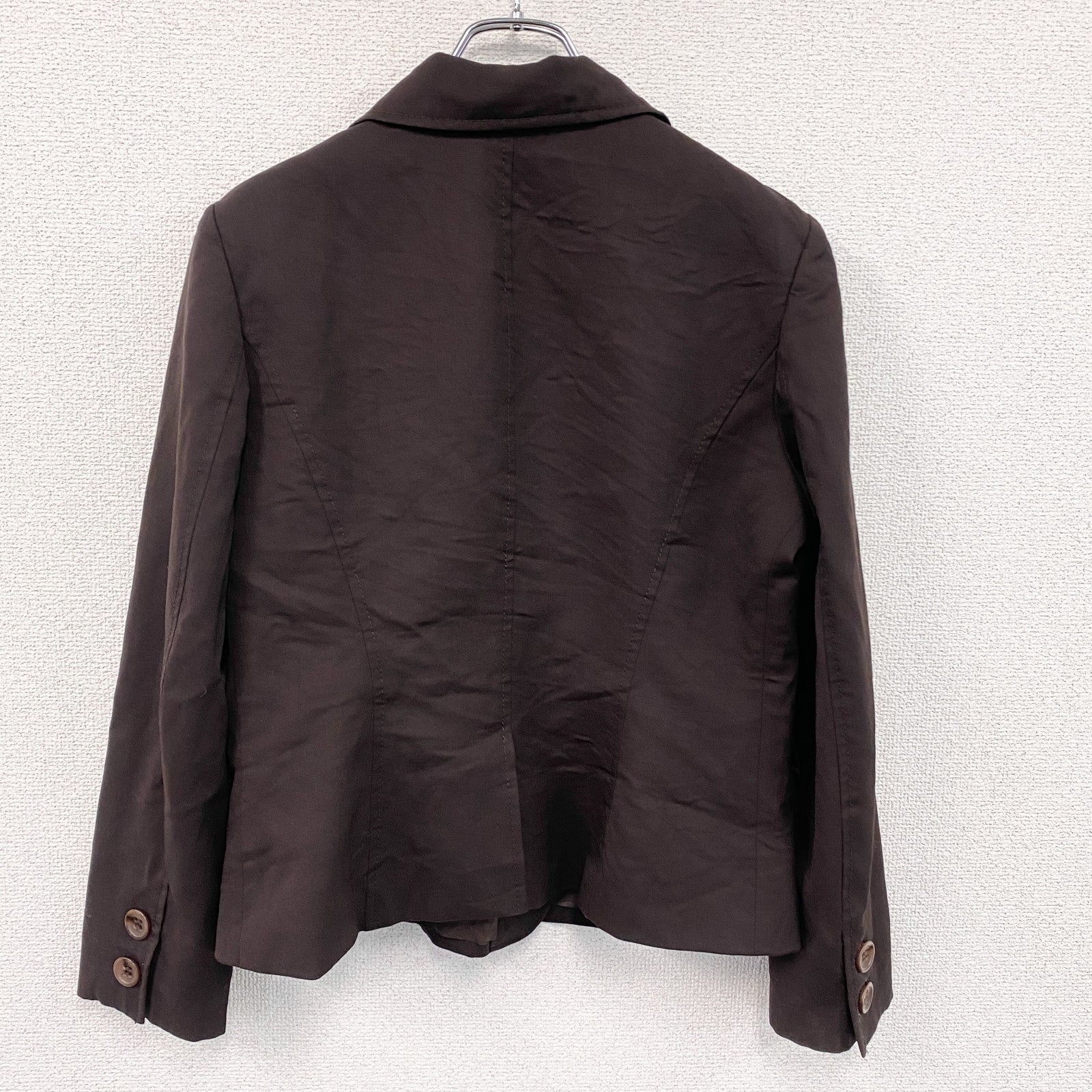 00s　PENDELTON　ペンドルトン　ウールテーラードジャケット　ヴィンテージ　茶色　ブラウン　14サイズ