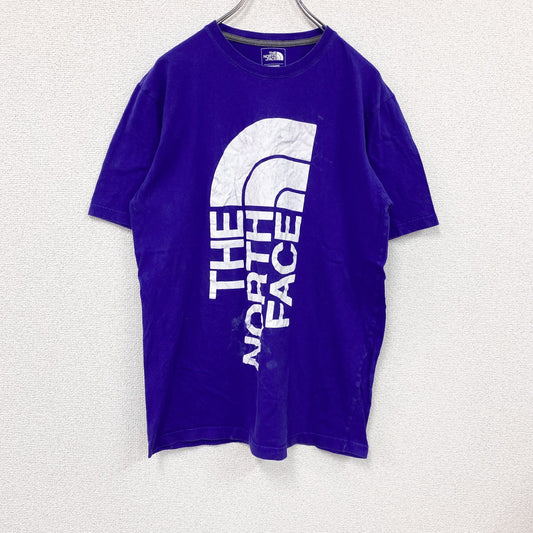 THE NORTH FACE　ザ・ノースフェイス　半袖プリントTシャツ　紫　パープル　Mサイズ