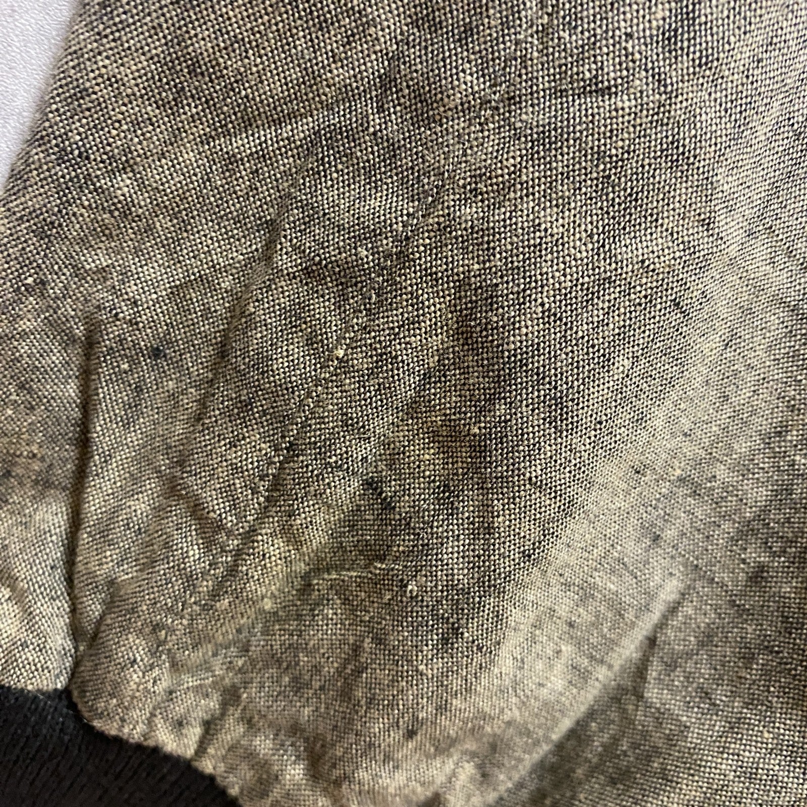 古着 used　COLLECTION　長袖Vネックカーディガン　vintage　ヴィンテージ　茶色　ブラウン　レトロ　Lサイズ