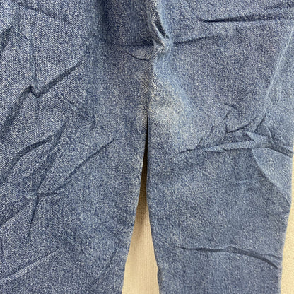 ～00s　L.L.Bean　エルエルビーン　デニムパンツ/ジーンズ　ジップフライ　革パッチ　フリースライナー　インディゴ