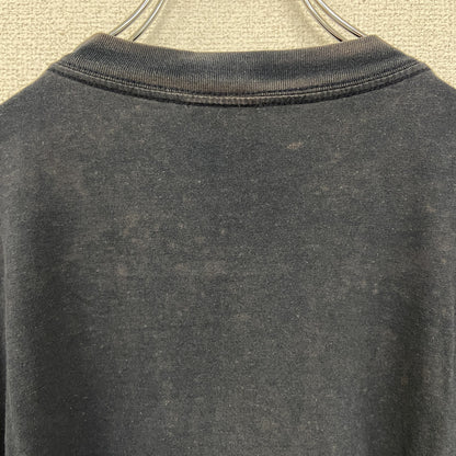 古着 used　B&C ビー&シー　半袖デザインプリントTシャツ　ヒップホップ　Y2K　00s　クルーネック　黒　XLサイズ