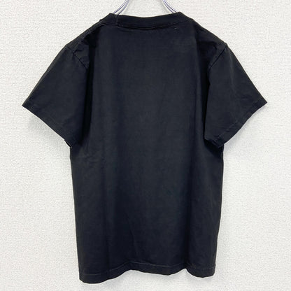 古着 used　HEAVY METAL　半袖デザインプリントTシャツ　赤ちゃん　装飾品　ロックT　クルーネック　黒　Mサイズ