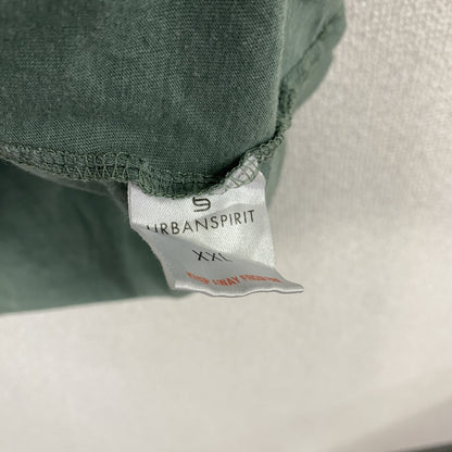 半袖プリントTシャツ　ORANGE COUNTY　緑　グリーン　2XLサイズ