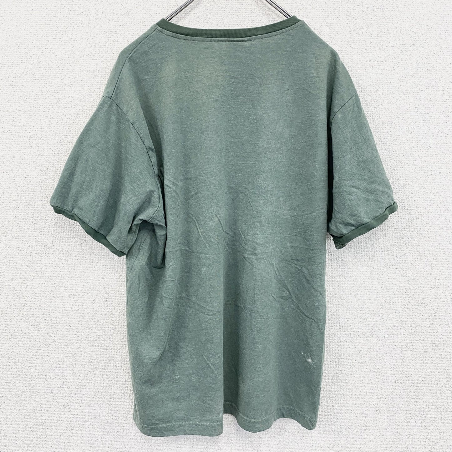 半袖プリントTシャツ　ORANGE COUNTY　緑　グリーン　2XLサイズ