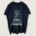 古着 used　SOL'S　半袖プリントTシャツ　クルーネック　STARSWARS　ダースベーダー　カジュアル　黒　Mサイズ