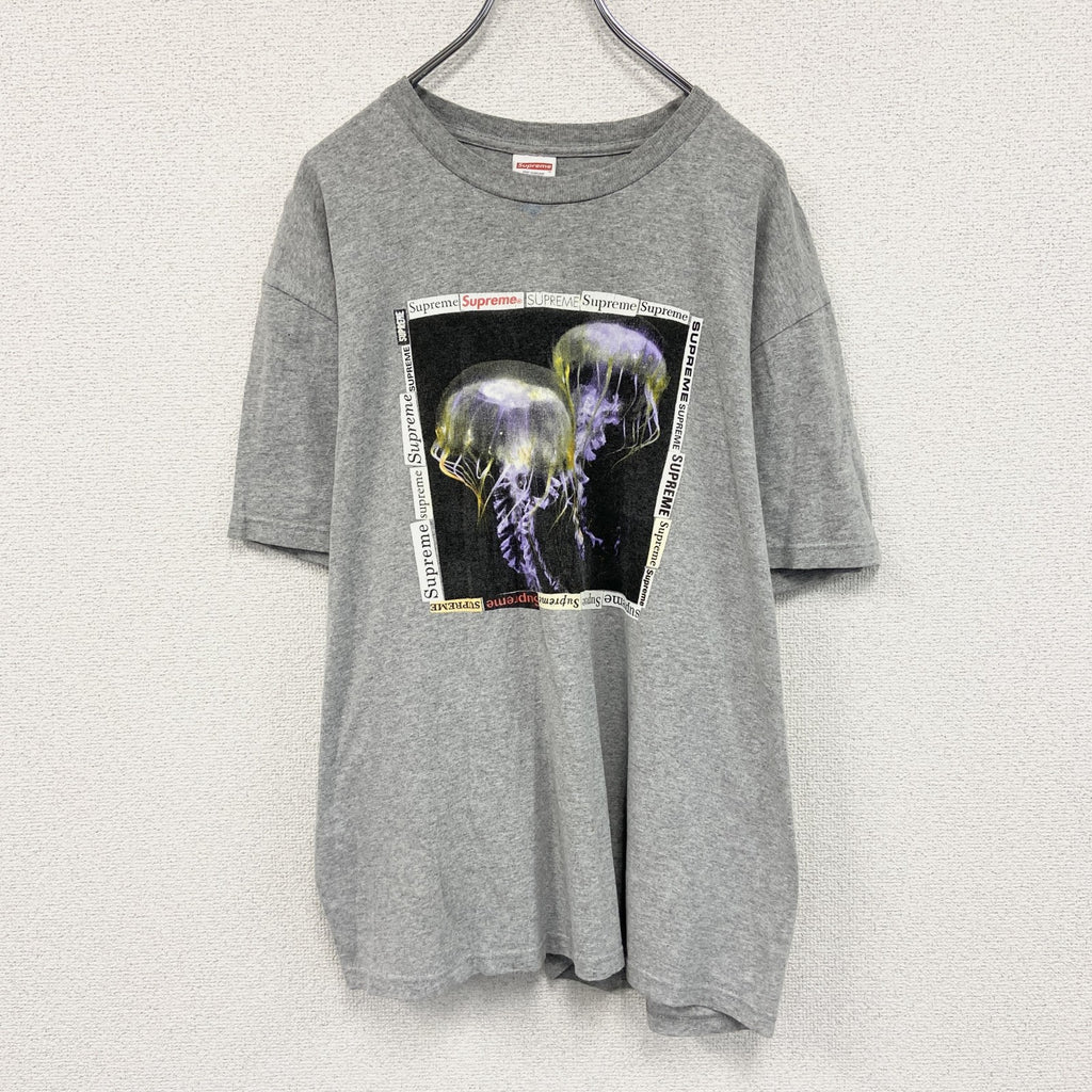 Supreme　シュプリーム　クラゲ　半袖Tシャツ　灰色　グレー　Mサイズ