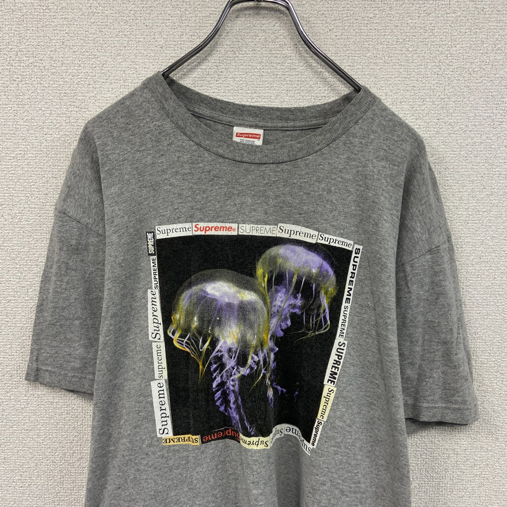 Supreme　シュプリーム　クラゲ　半袖Tシャツ　灰色　グレー　Mサイズ