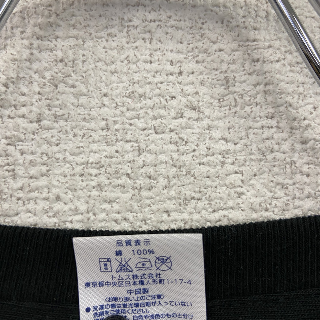 Print Star　半袖プリントアートTシャツ　豊洲　黒　ブラック　Lサイズ　