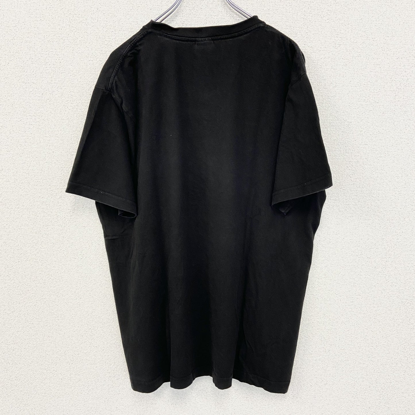 古着 used　SO101　半袖プリントTシャツ　ビッグT　セサミストリート　クッキーモンスター　クルーネック　黒　XLサイズ