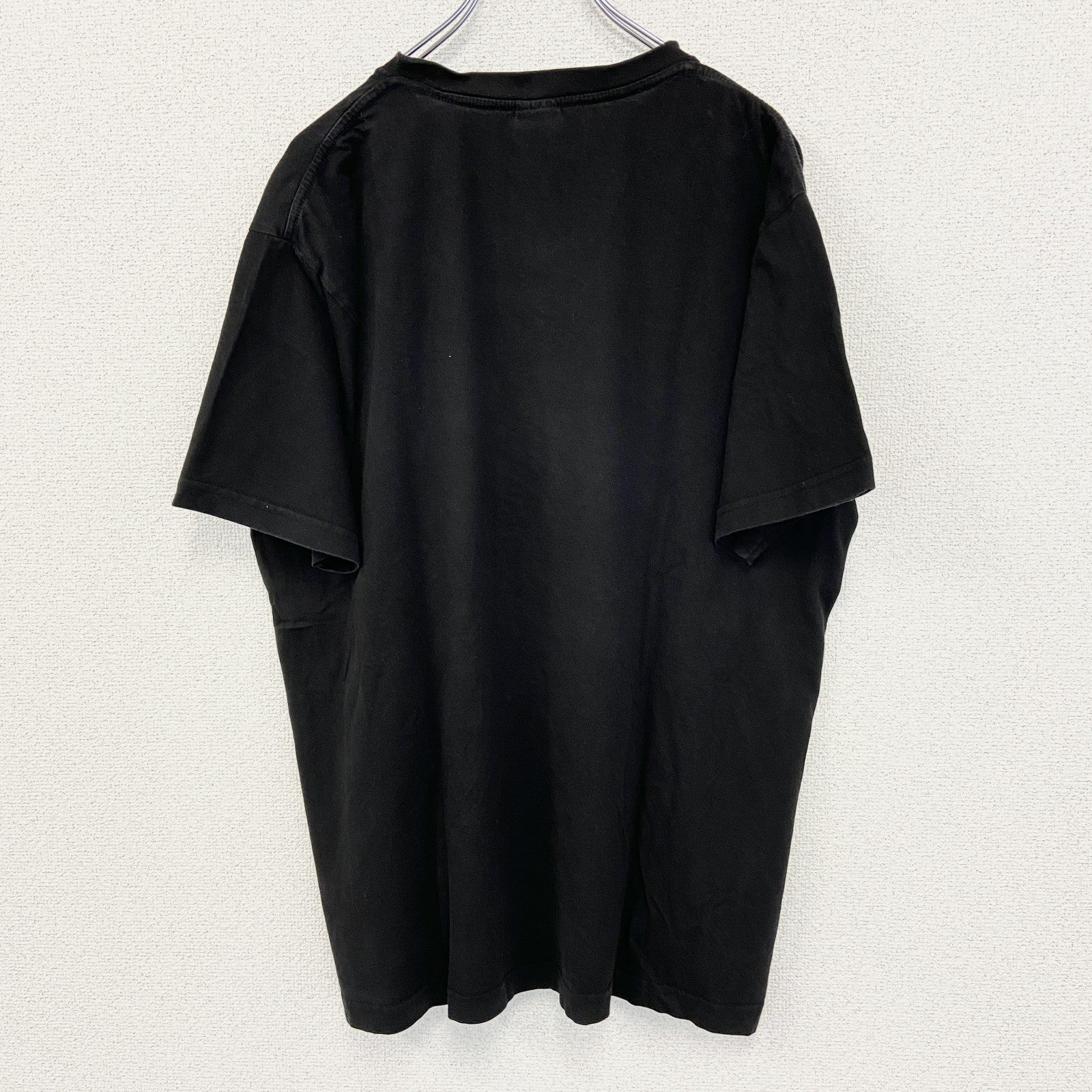 古着 used　SO101　半袖プリントTシャツ　ビッグT　セサミストリート　クッキーモンスター　クルーネック　黒　XLサイズ