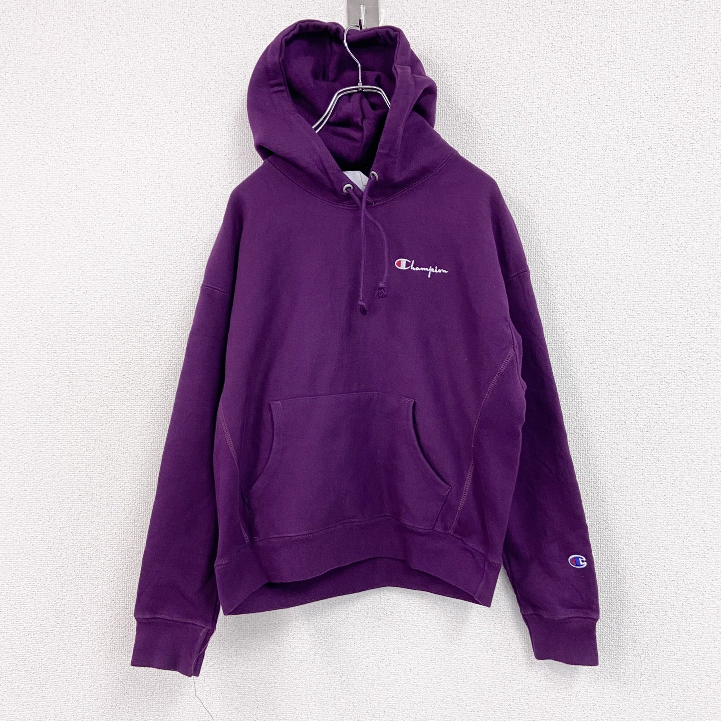 Champion　チャンピオン　リバースウィーブ　スウェットパーカー/フーディー　紫　パープル　Lサイズ