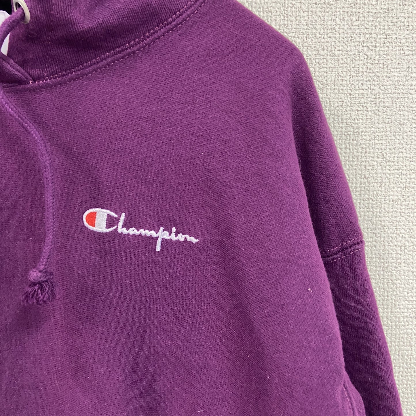 Champion　チャンピオン　リバースウィーブ　スウェットパーカー/フーディー　紫　パープル　Lサイズ
