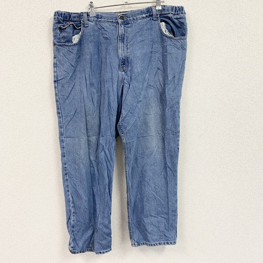 L.L.Bean　エルエルビーン　デニムパンツ/ジーンズ　ジップフライ　革パッチ　インディゴ　W42サイズ