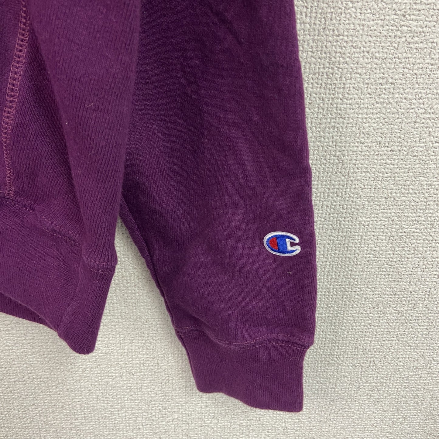 Champion　チャンピオン　リバースウィーブ　スウェットパーカー/フーディー　紫　パープル　Lサイズ