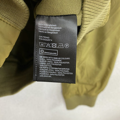 H&M L.O.G.G.　エイチアンドエム　MA-1　ボンバージャケット　ブルゾン　オリーブグリーン　Lサイズ