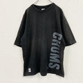 CHUMS　チャムス　半袖プリントTシャツ　黒　ブラック　Lサイズ