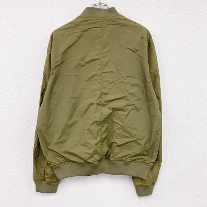 H&M L.O.G.G.　エイチアンドエム　MA-1　ボンバージャケット　ブルゾン　オリーブグリーン　Lサイズ