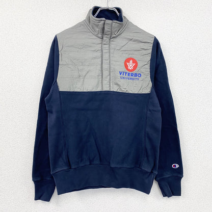 Champion　チャンピオン　リバースウィーブ　ハーフジップスウェット/トレーナー　紺　ネイビー　Sサイズ