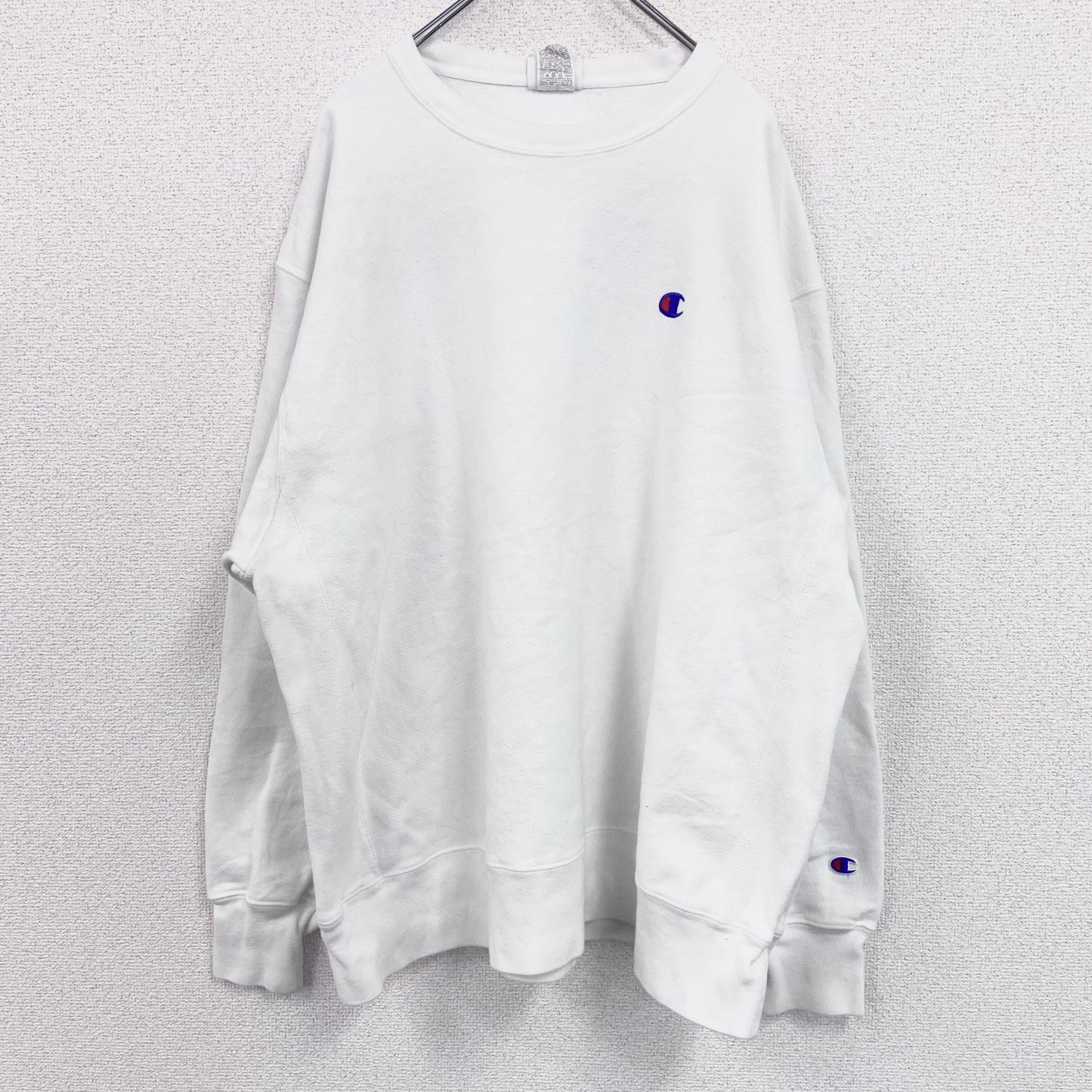 Champion　チャンピオン　リバースウィーブ　スウェット/トレーナー　白　ホワイト　2XLサイズ