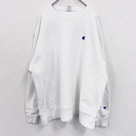 Champion　チャンピオン　リバースウィーブ　スウェット/トレーナー　白　ホワイト　2XLサイズ