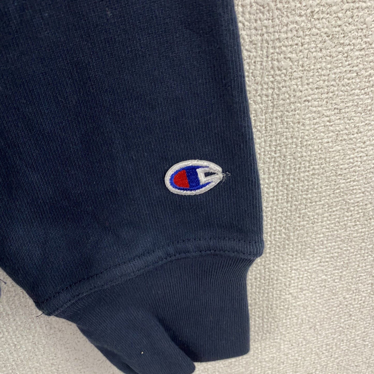 Champion　チャンピオン　リバースウィーブ　ハーフジップスウェット/トレーナー　紺　ネイビー　Sサイズ