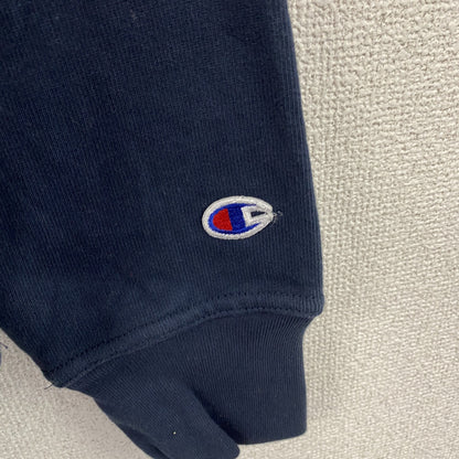 Champion　チャンピオン　リバースウィーブ　ハーフジップスウェット/トレーナー　紺　ネイビー　Sサイズ