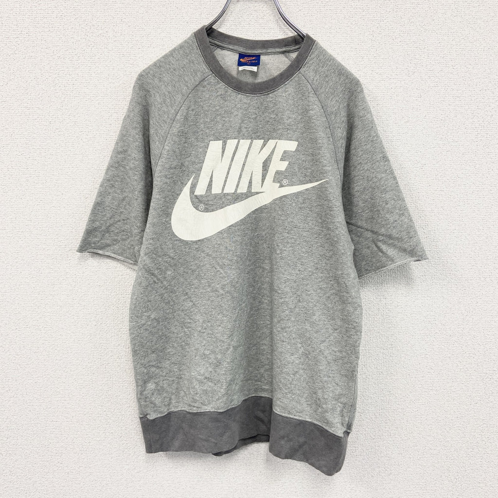 NIKE　ナイキ　半袖スウェット/トレーナー　霜降りグレー　Lサイズ