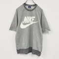 NIKE　ナイキ　半袖スウェット/トレーナー　霜降りグレー　Lサイズ