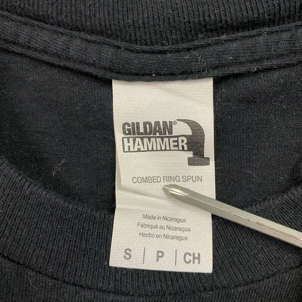 GILDAN　ギルダン　Cigarettes After Sex　半袖プリントTシャツ　バンドT　黒　ブラック　Sサイズ