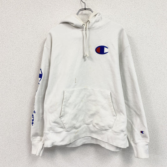 Champion　チャンピオン　リバースウィーブ　スウェットパーカー/フーディー　ヘビーウエイト　現行　白　ホワイト　XLサイズ