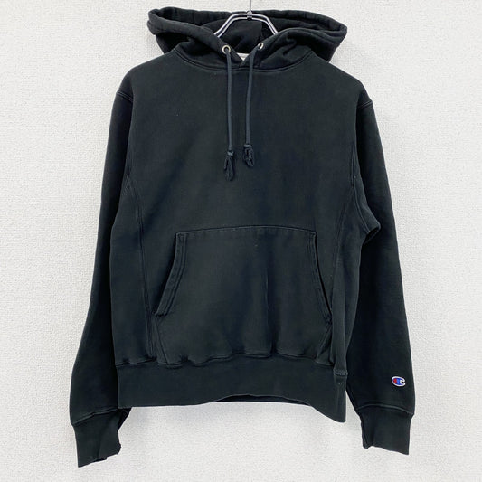 Champion　チャンピオン　リバースウィーブ　スウェットパーカー/フーディー　黒　ブラック　Sサイズ