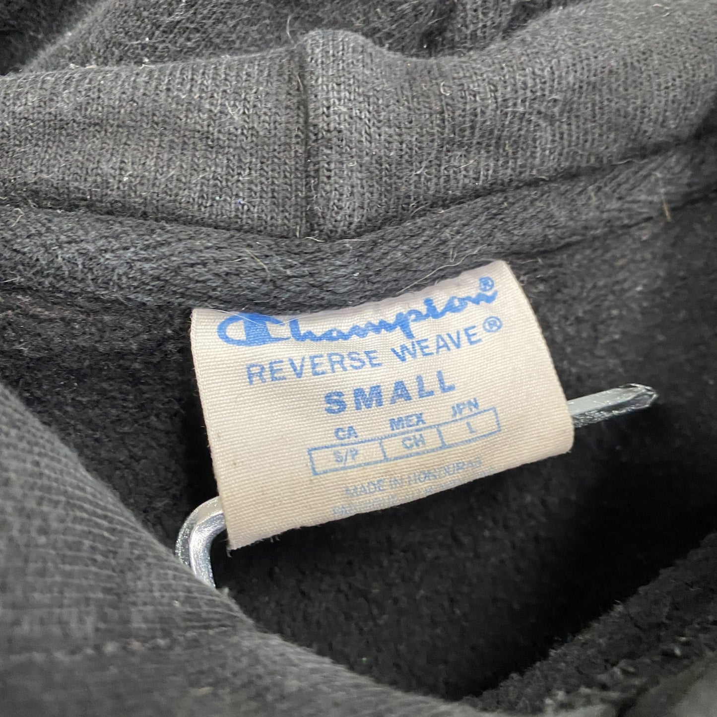 Champion　チャンピオン　リバースウィーブ　スウェットパーカー/フーディー　黒　ブラック　Sサイズ