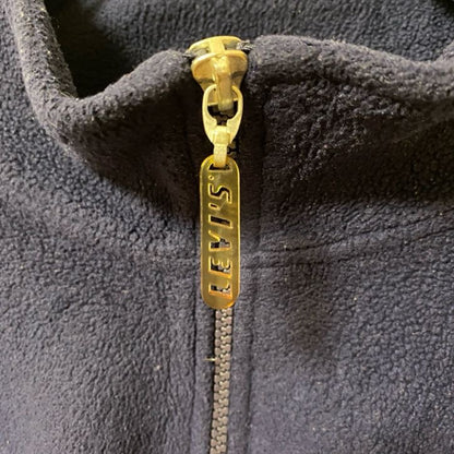 古着 used　Levi’s RED TAB リーバイスレッドタブ　長袖ハーフシップフリースジャケット　プルオーバー　Lサイズ