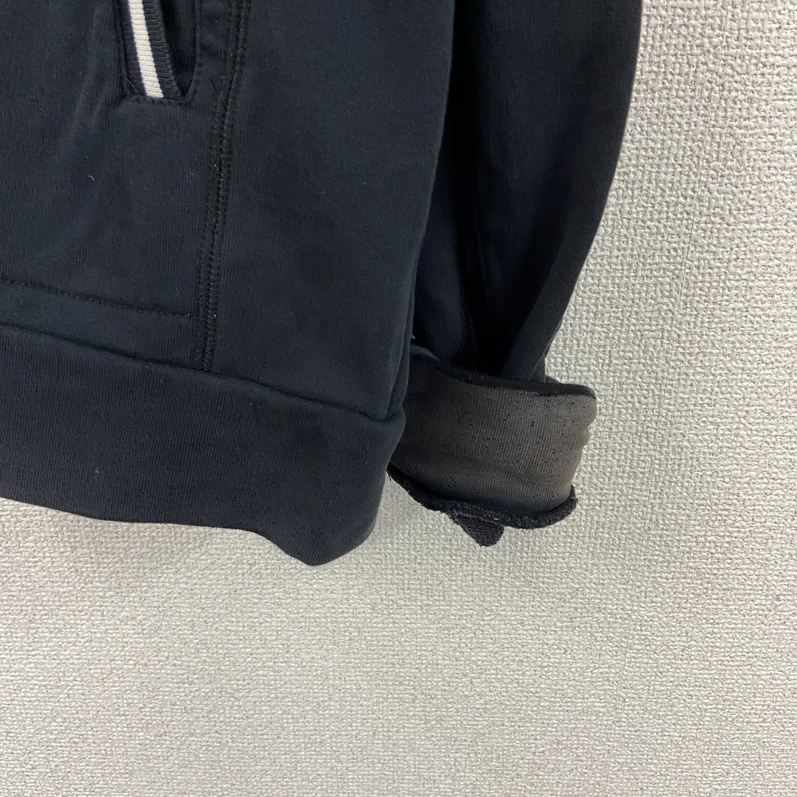 EMPORIO ARMANI　エンポリオアルマーニ　フルジップスウェットジャケット　トラックジャケット/ジャージ　フェード　黒　ブラック　