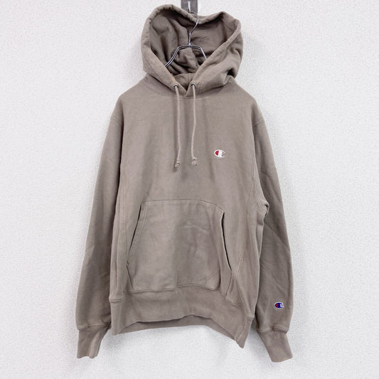 Champion　チャンピオン　リバースウィーブ　スウェットパーカー/フーディー　ベージュ　Sサイズ