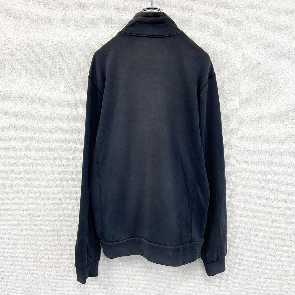 EMPORIO ARMANI　エンポリオアルマーニ　フルジップスウェットジャケット　トラックジャケット/ジャージ　フェード　黒　ブラック　