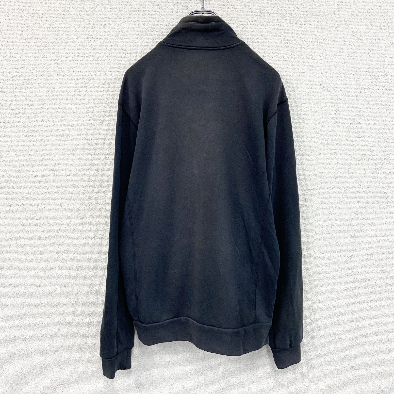EMPORIO ARMANI　エンポリオアルマーニ　フルジップスウェットジャケット　トラックジャケット/ジャージ　フェード　黒　ブラック　