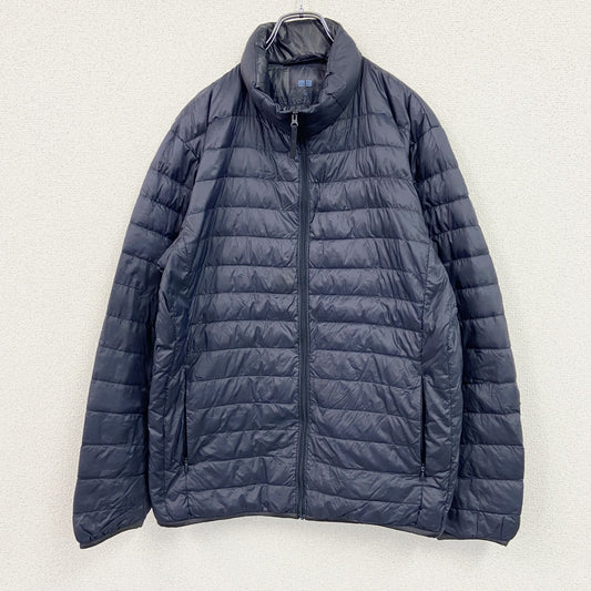 UNIQLO　ユニクロ　ウルトラライトダウン　ダウンジャケット　ダウン90%　紺　ネイビー　Lサイズ