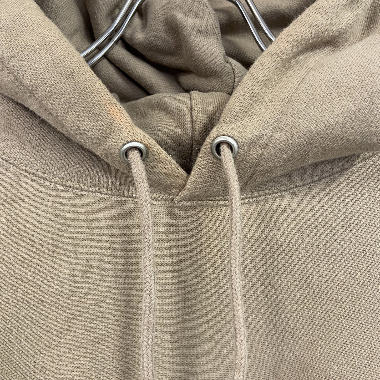 Champion　チャンピオン　リバースウィーブ　スウェットパーカー/フーディー　ベージュ　Sサイズ
