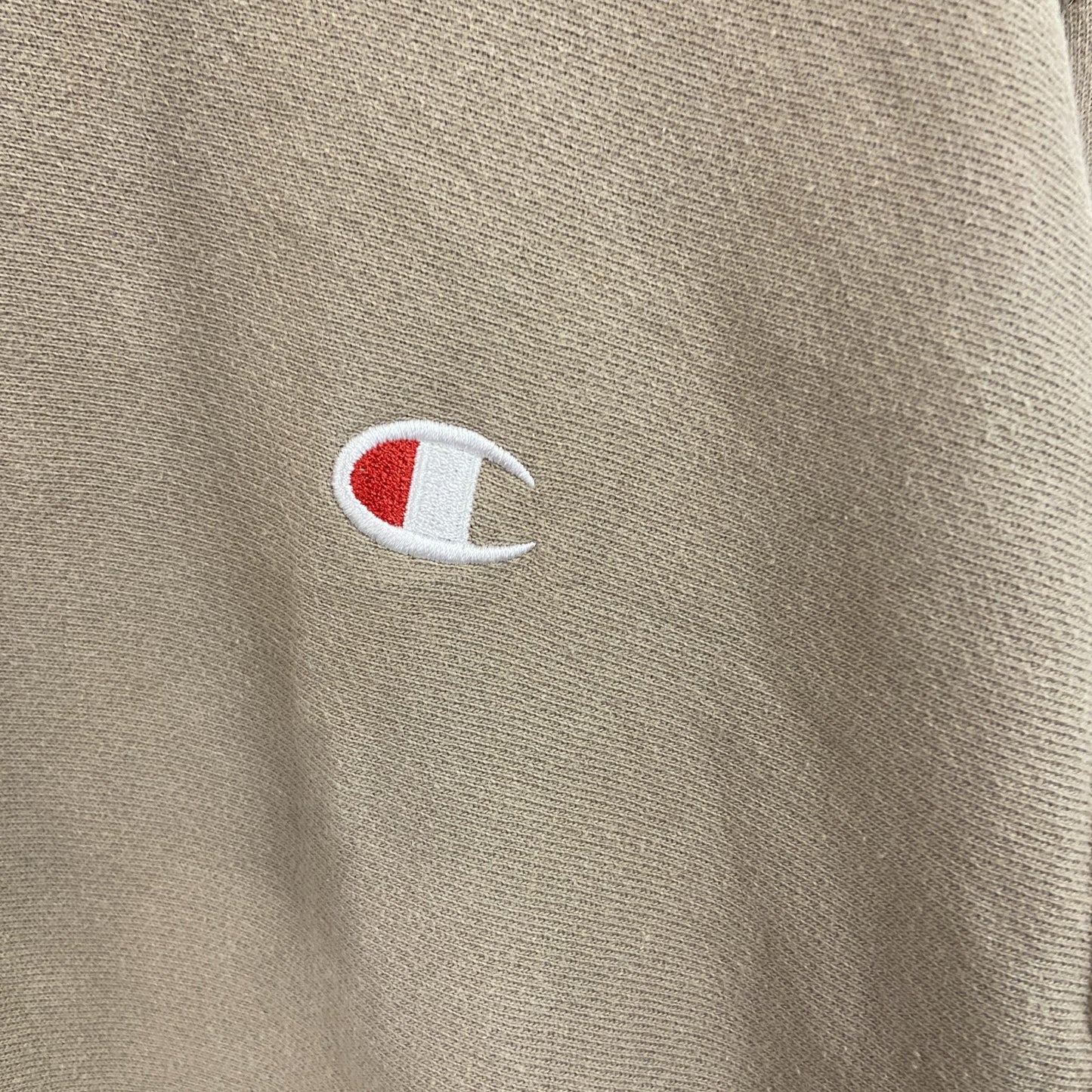 Champion　チャンピオン　リバースウィーブ　スウェットパーカー/フーディー　ベージュ　Sサイズ