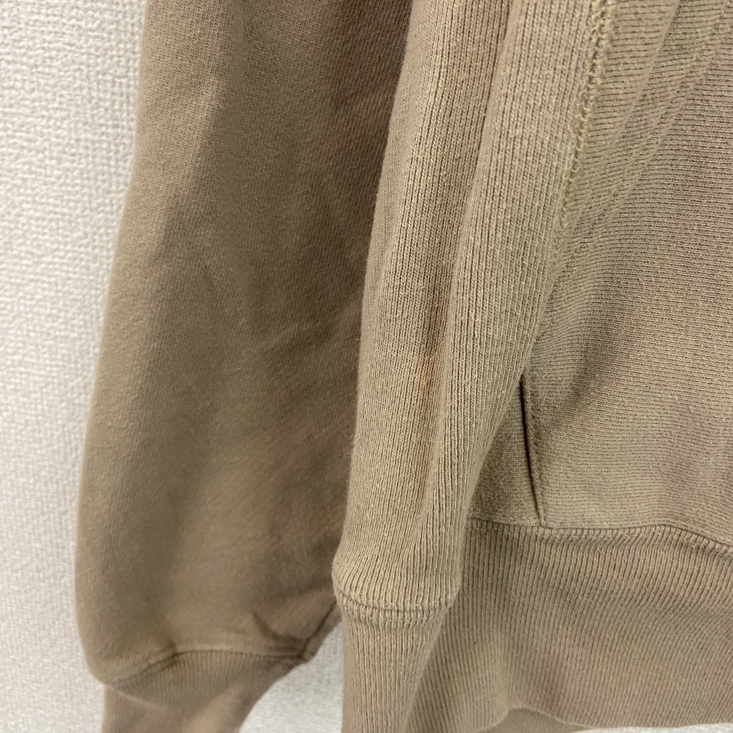 Champion　チャンピオン　リバースウィーブ　スウェットパーカー/フーディー　ベージュ　Sサイズ