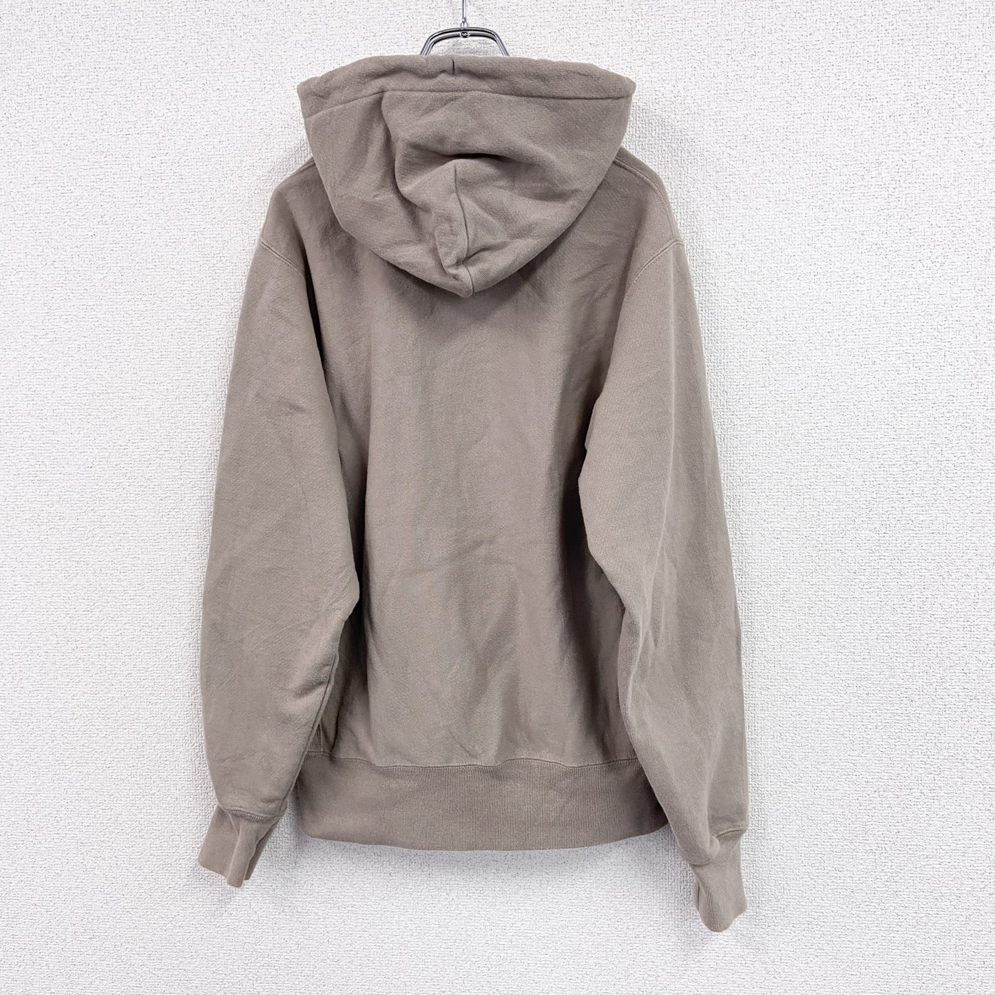 Champion　チャンピオン　リバースウィーブ　スウェットパーカー/フーディー　ベージュ　Sサイズ