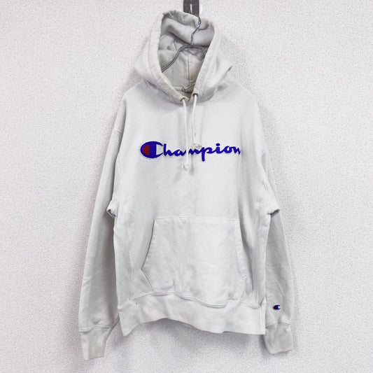 Champion　チャンピオン　リバースウィーブ　スウェットパーカー/フーディー　白　ホワイト　Lサイズ