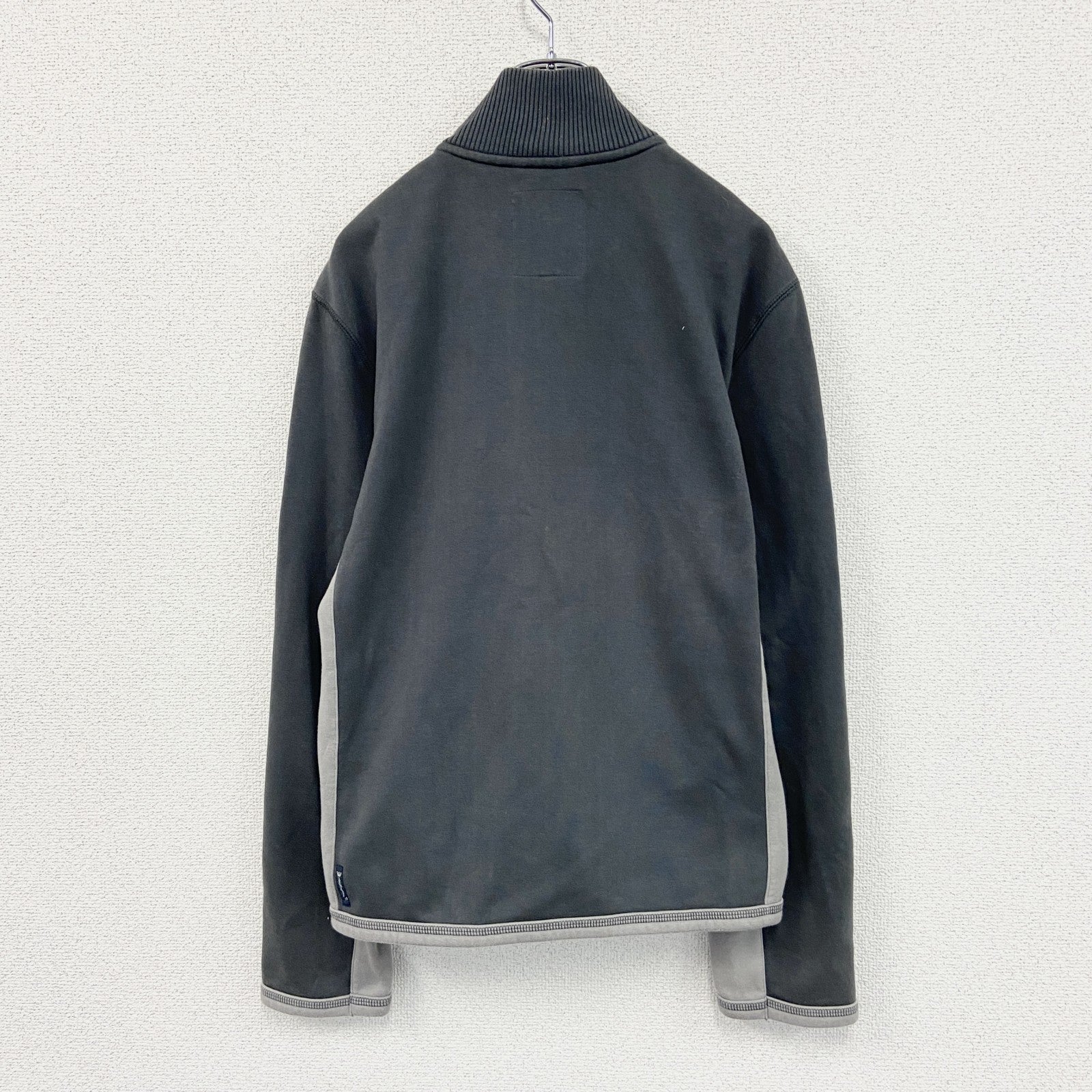 ARMANI JEANS 　アルマーニ ジーンズ　フルジップスウェットジャケット　ダークグレー　Mサイズ　