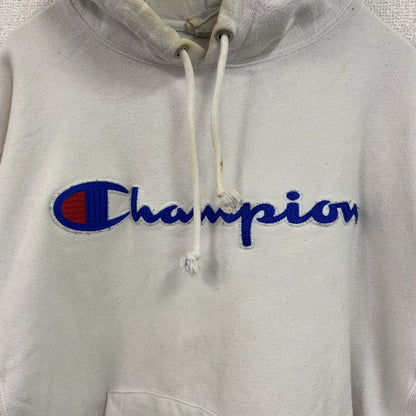 Champion　チャンピオン　リバースウィーブ　スウェットパーカー/フーディー　白　ホワイト　Lサイズ