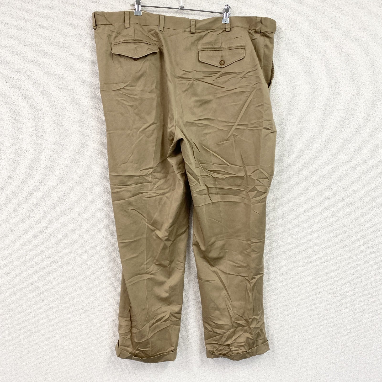 L.L.Bean　エルエルビーン　チノパンツ　ジップフライ　ベージュ　42サイズ