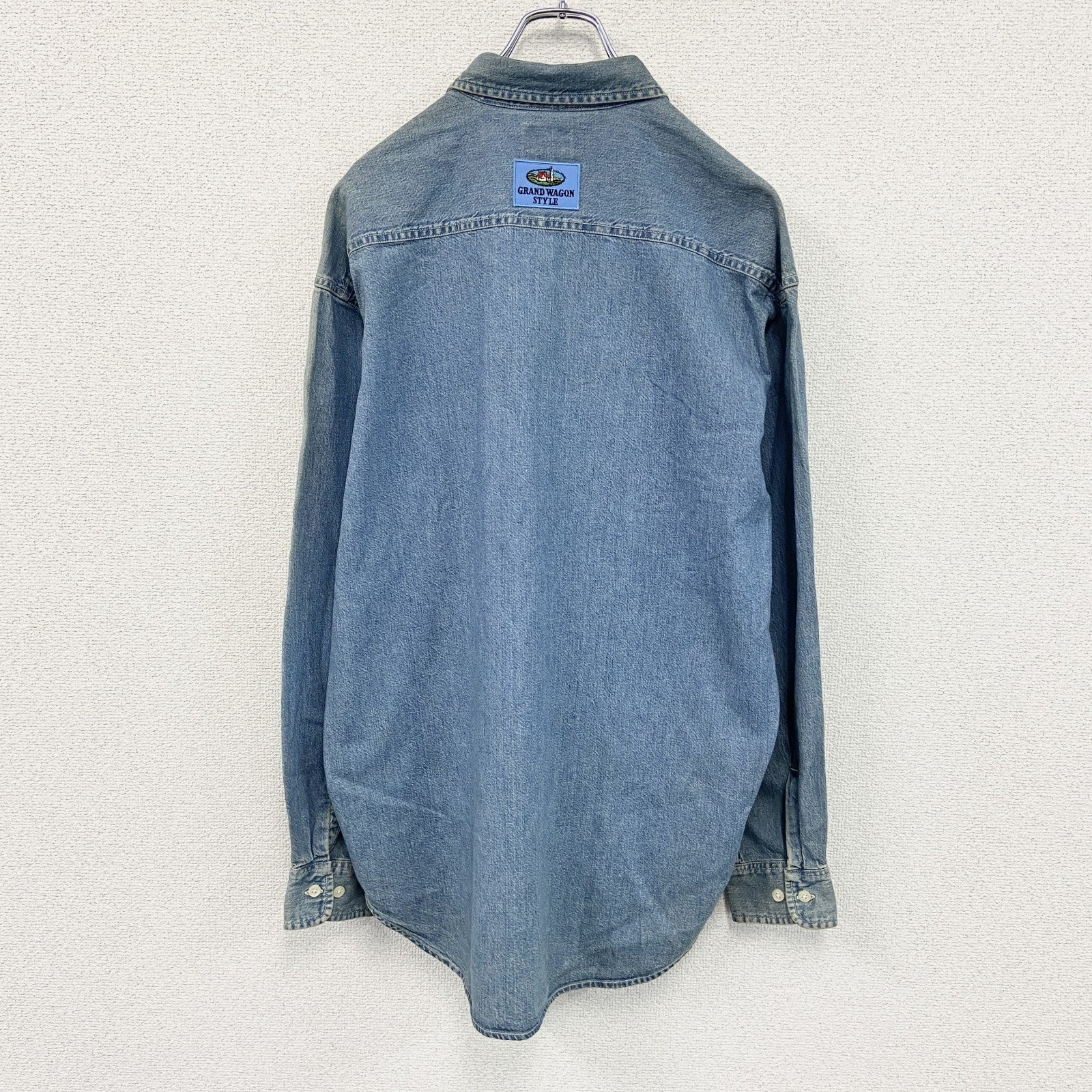 90s～　OLD GAP　オールドギャップ　ボタンダウンデニムシャツ　ヴィンテージ　インディゴ　Mサイズ