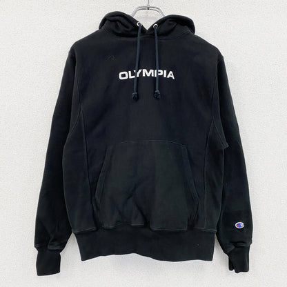 Champion　チャンピオン　リバースウィーブ　スウェットパーカー/フーディー　黒　ブラック　Sサイズ