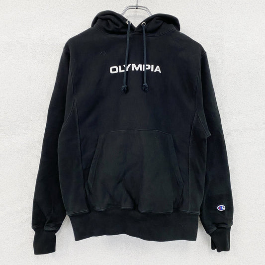 Champion　チャンピオン　リバースウィーブ　スウェットパーカー/フーディー　黒　ブラック　Sサイズ
